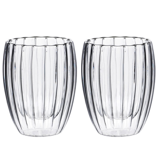 Peter Stripes Set van 2 hittebestendige glazen 300 ml