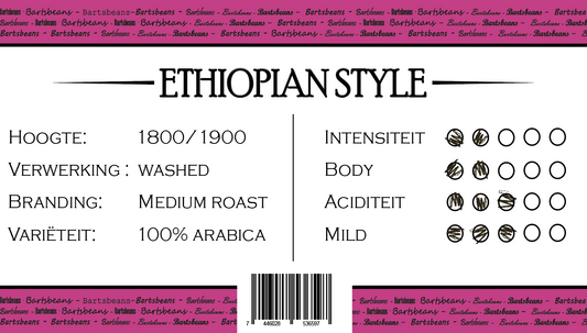 Ethiopian Style koffiebonen - 250gr