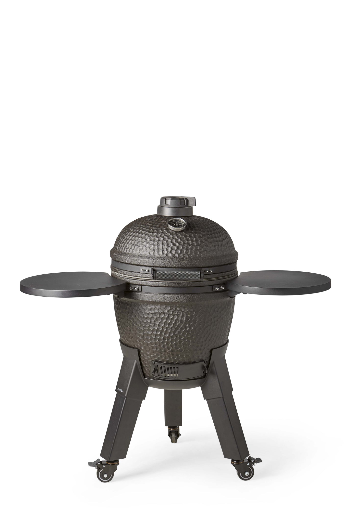 Kamado Moddern Complete Green, incl zijtafels, aluminium poten én wieltjes