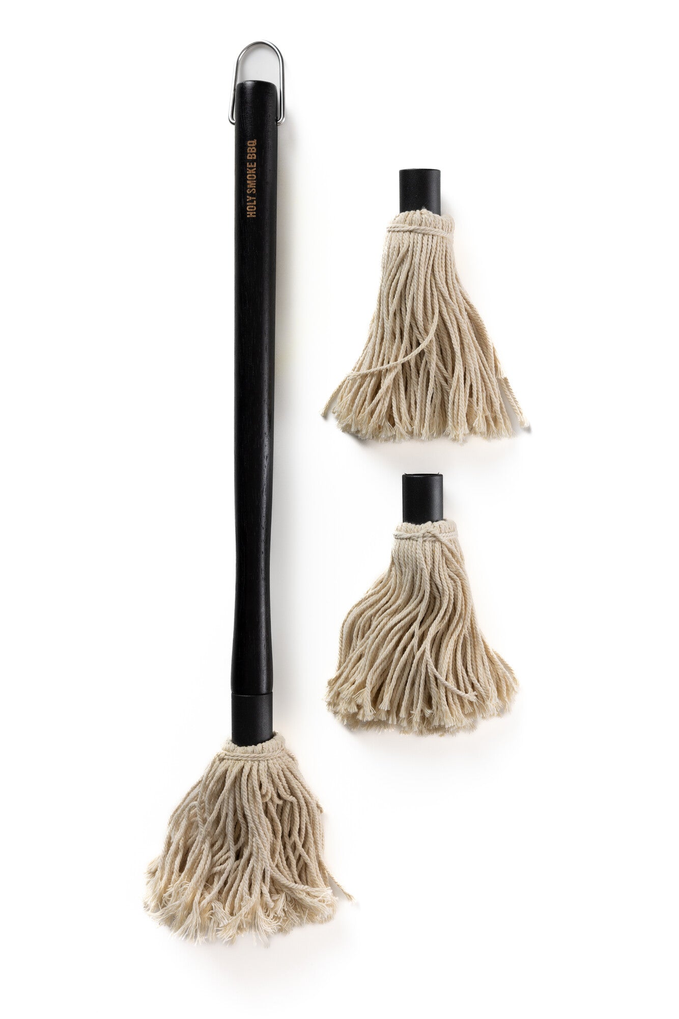 HOLY SMOKE BBQ SAUCE MOP INCL. 2 X EXTRA vervangkoppen
