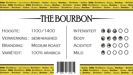 The Bourbon koffiebonen - 250gr