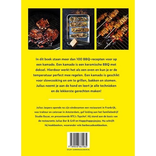 BBQ recepten voor op de kamado - Julius Jaspers