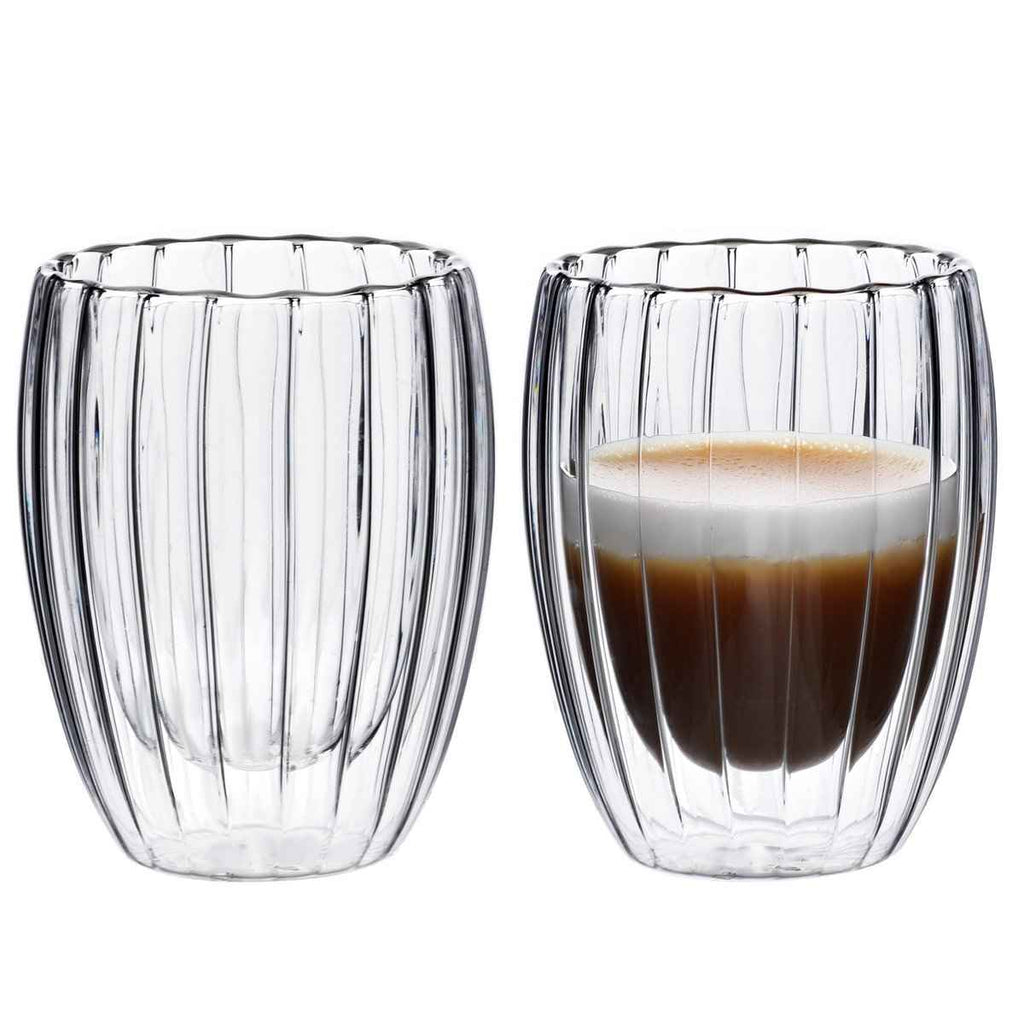 Peter Stripes Set van 2 hittebestendige glazen 300 ml