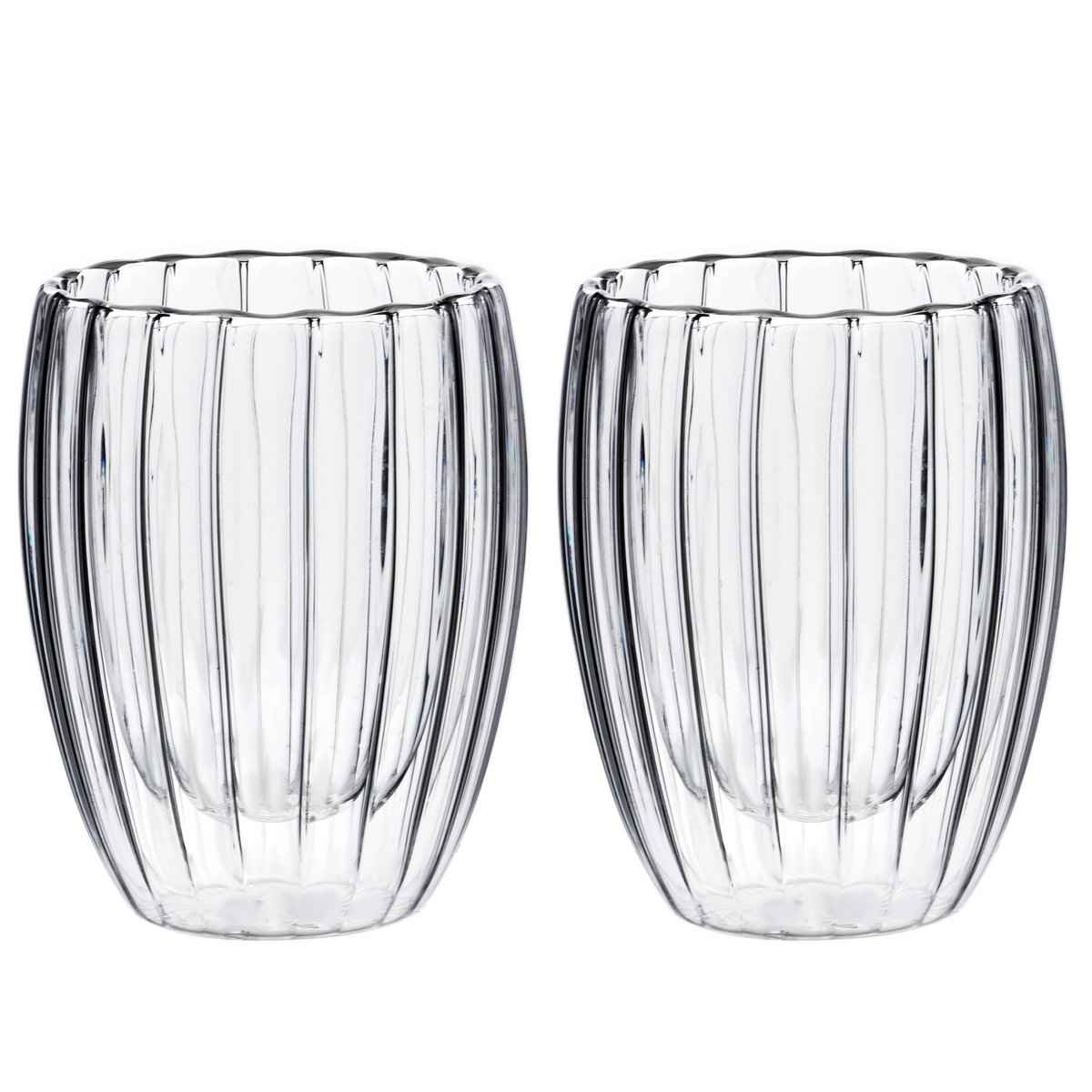 Peter Stripes Set van 2 hittebestendige glazen 300 ml