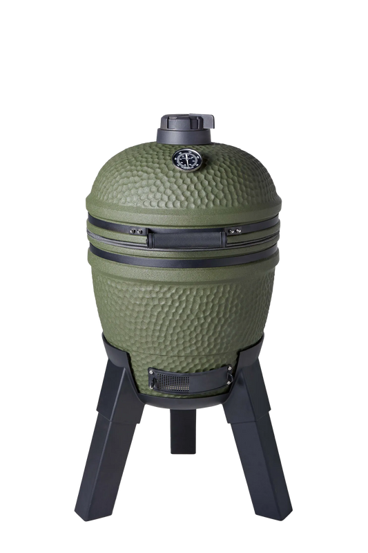 Kamado Moddern Original green incl aluminium black legs