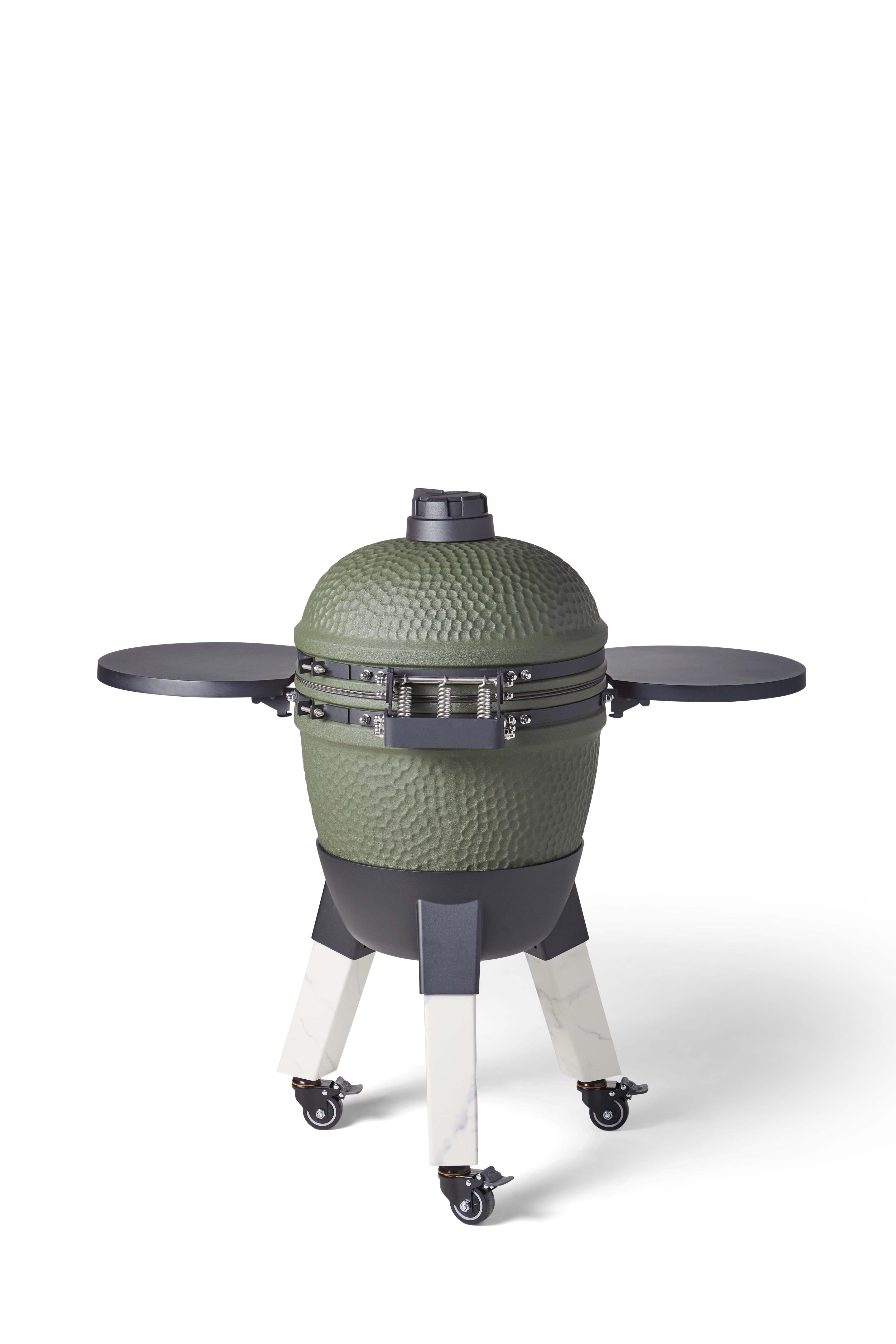 Moddern kamado Special green Marblelook