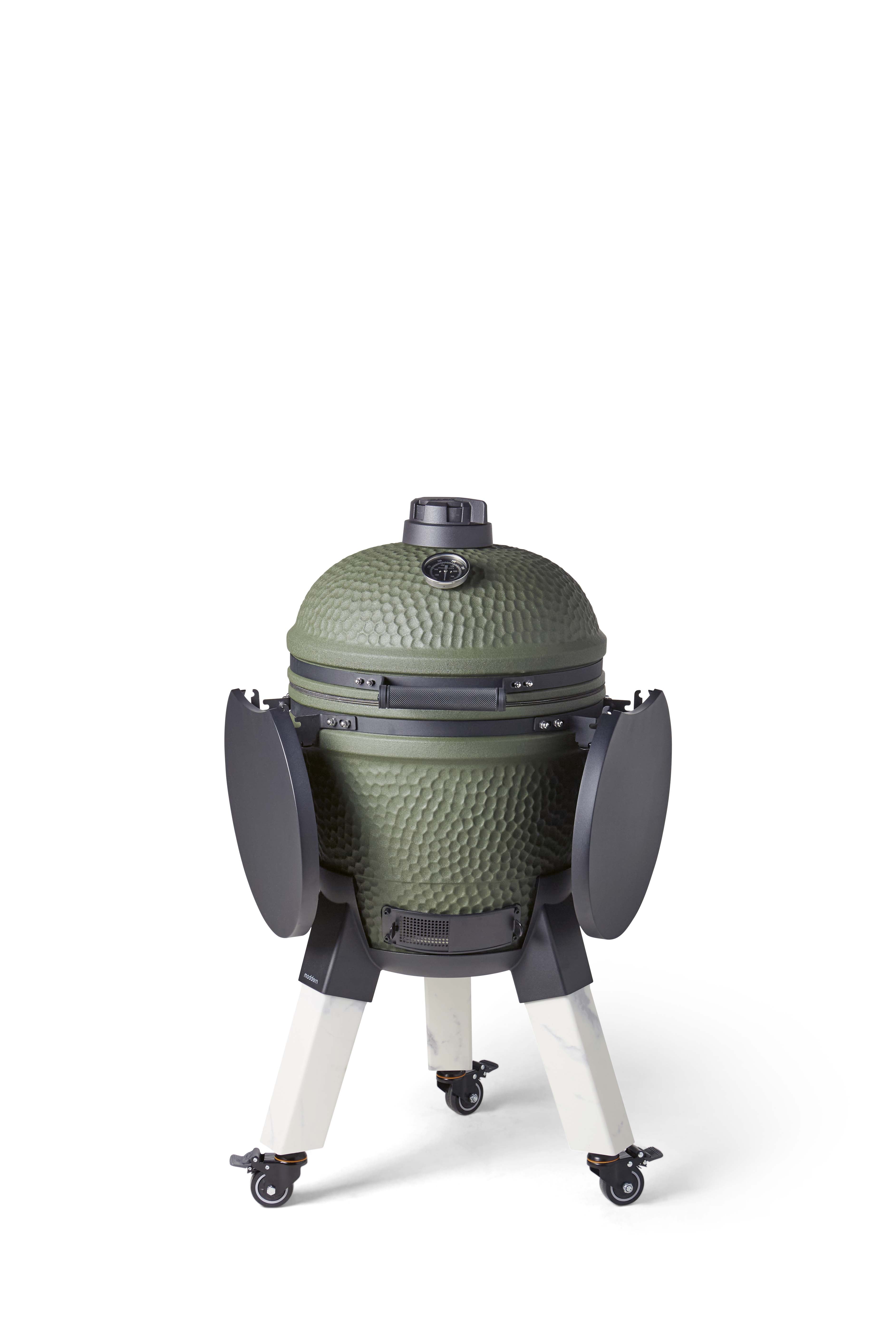 Moddern kamado Special green Marblelook