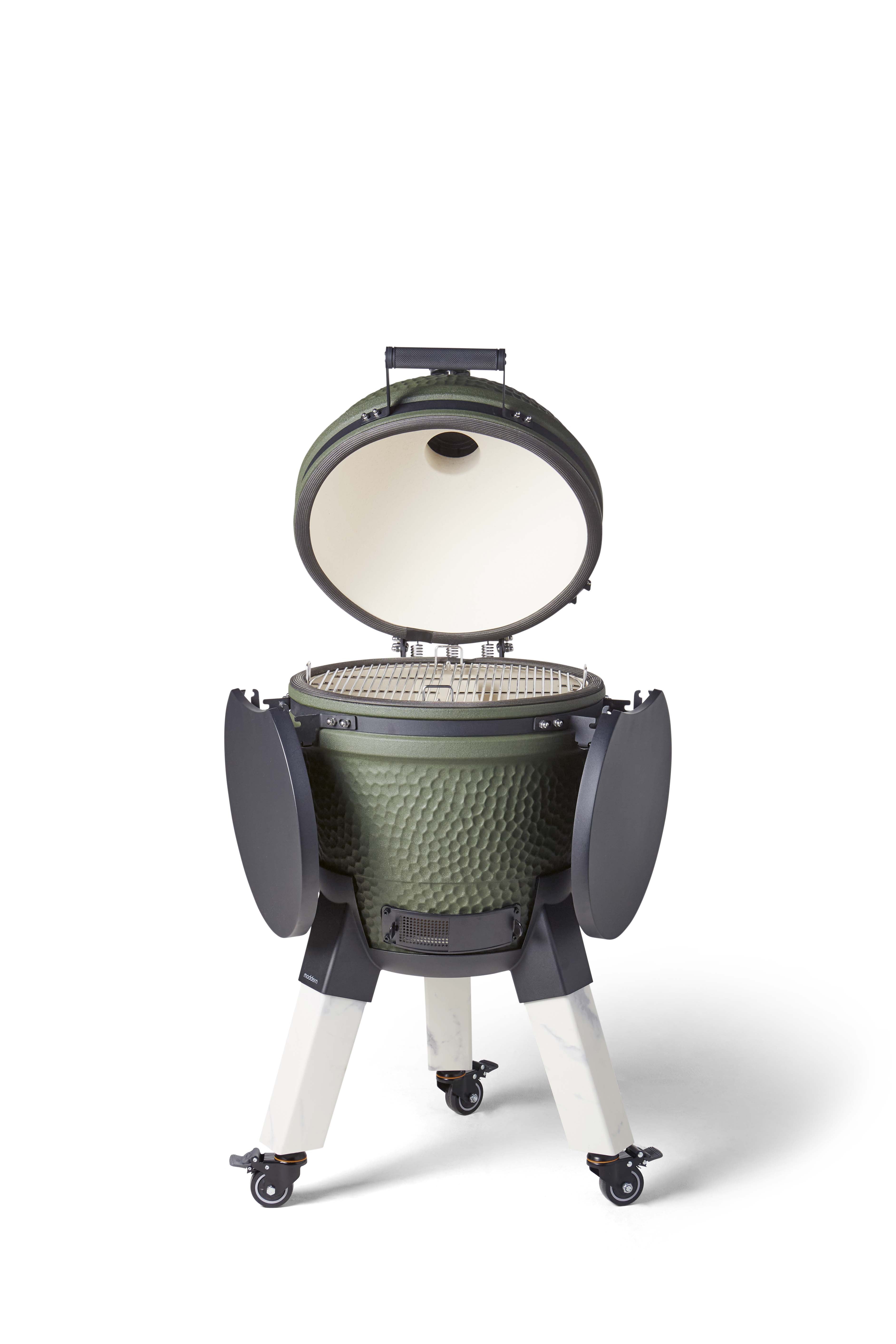 Moddern kamado Special green Marblelook