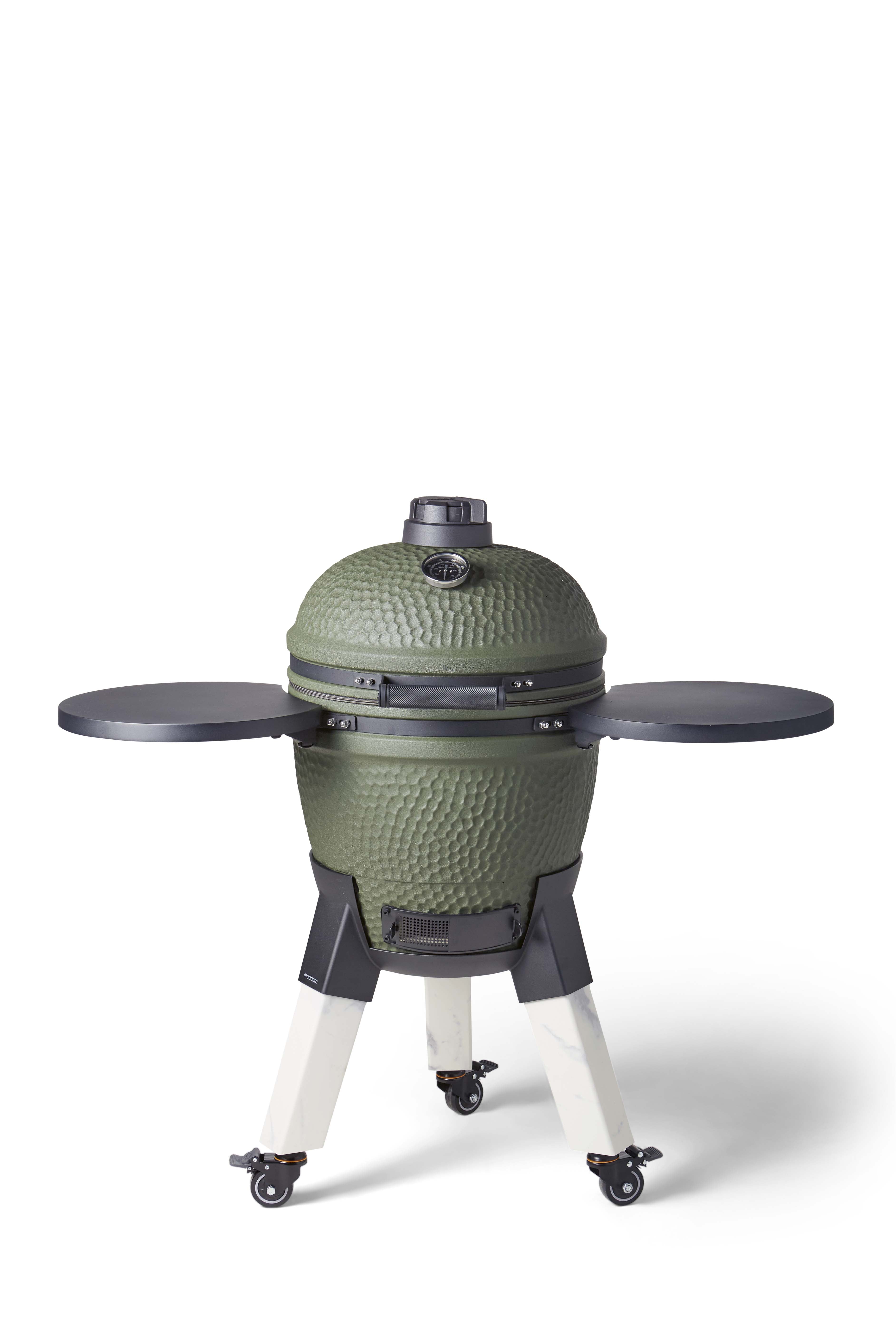 Moddern kamado Special green Marblelook