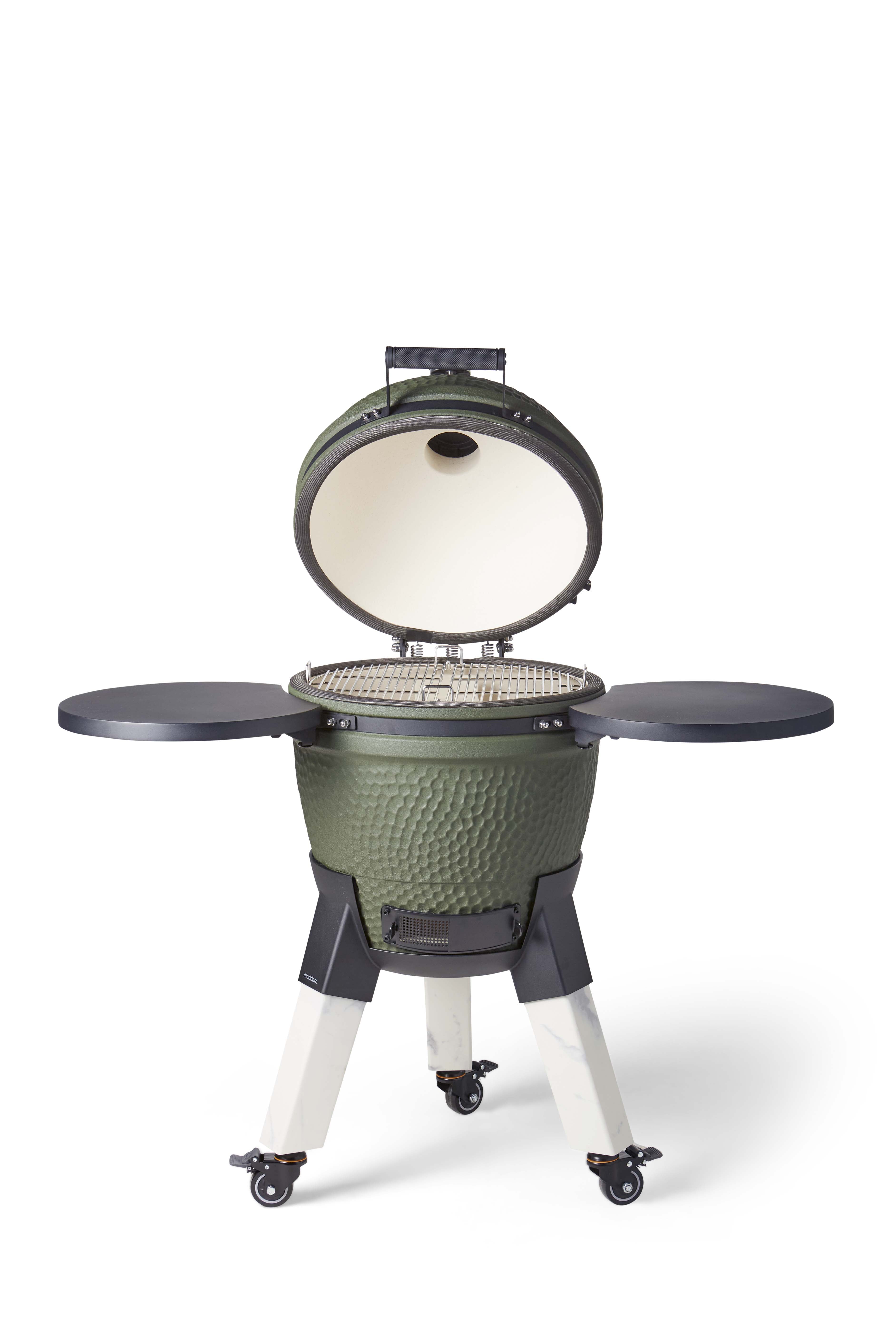 Moddern kamado Special green Marblelook