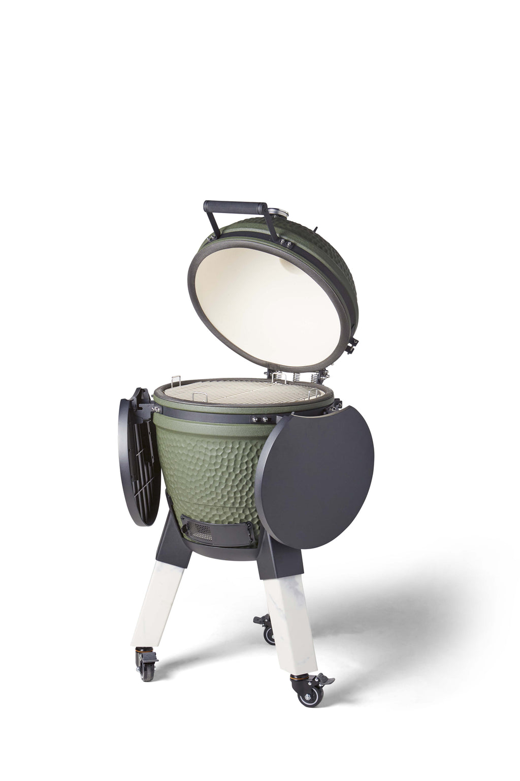 Moddern kamado Special green Marblelook