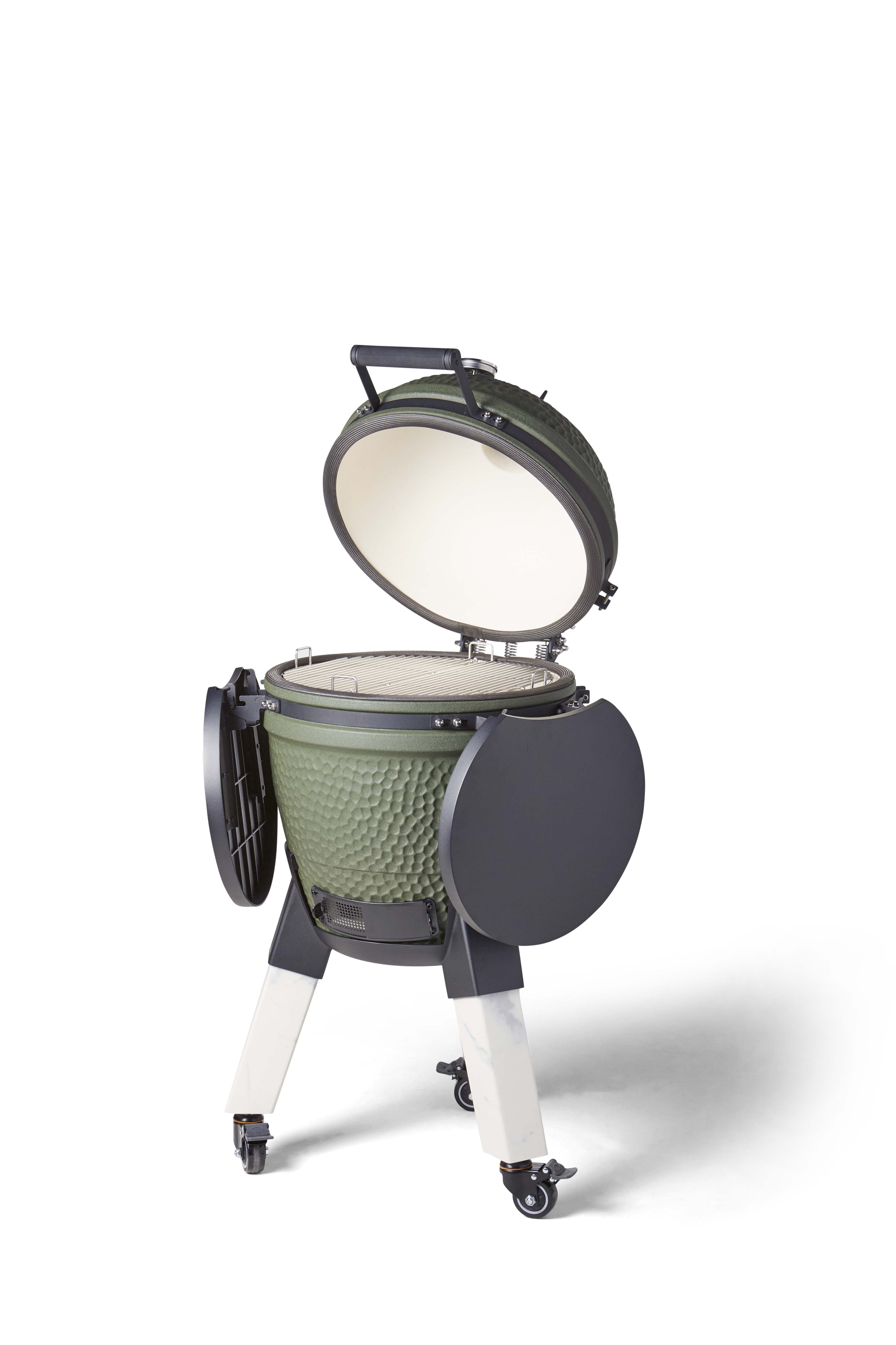 Moddern kamado Special green Marblelook