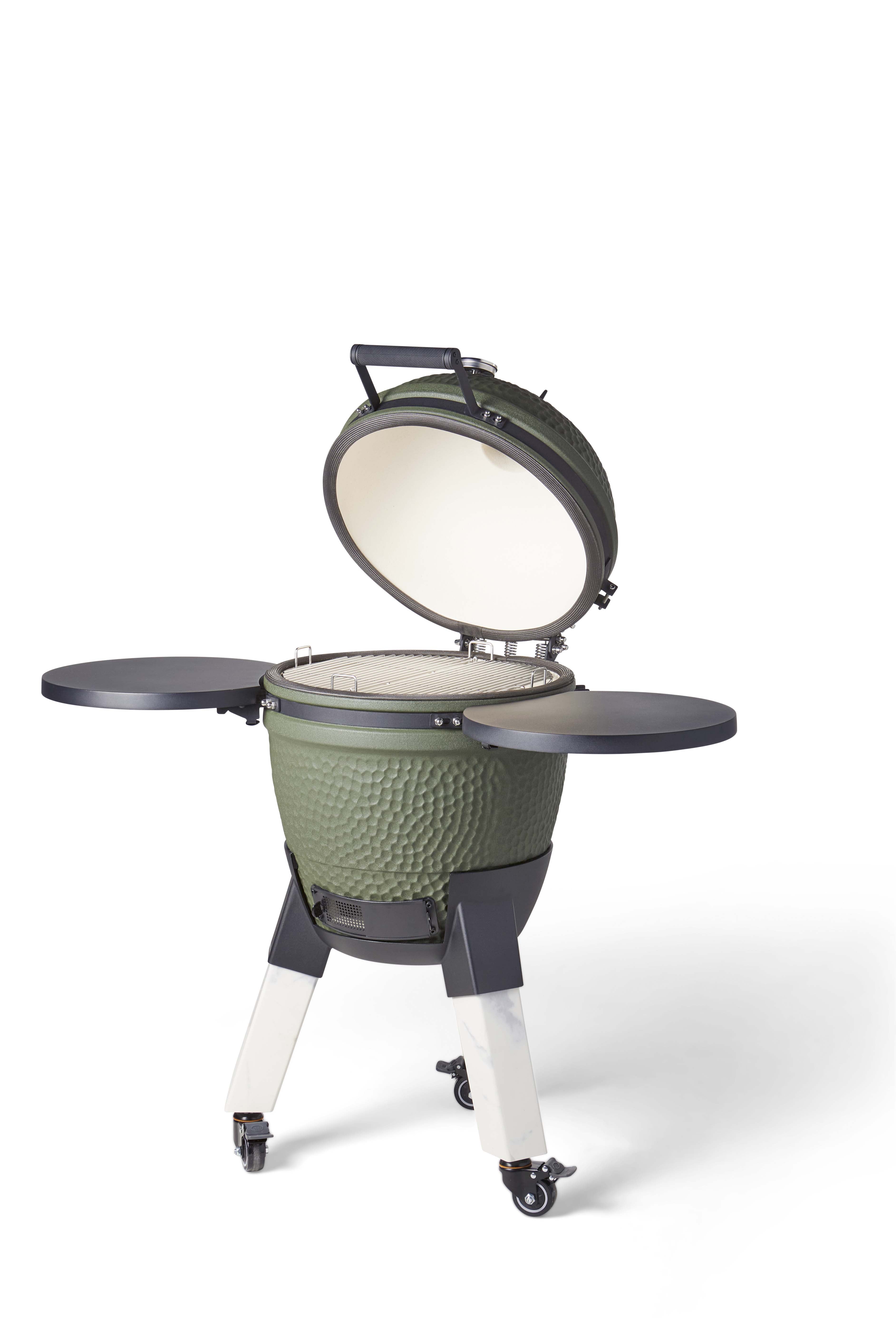 Moddern kamado Special green Marblelook