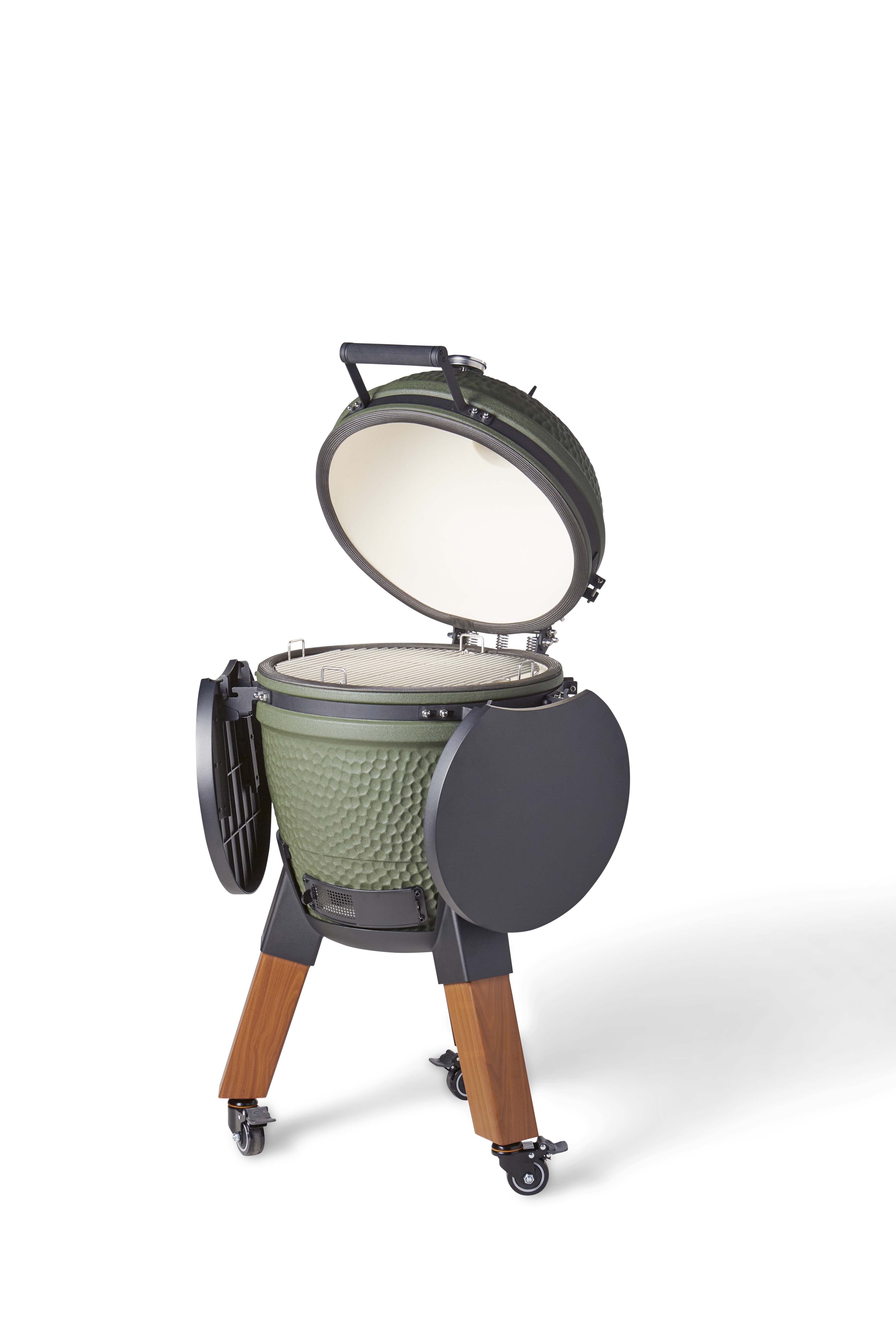 Moddern kamado Special green Woodlook