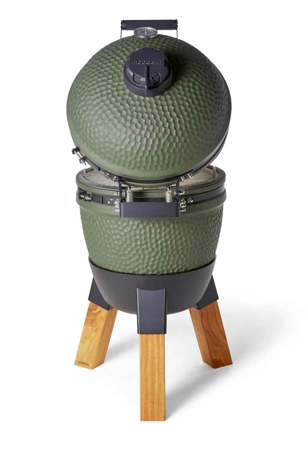 Moddern kamado Original green  real hard-wood legs
