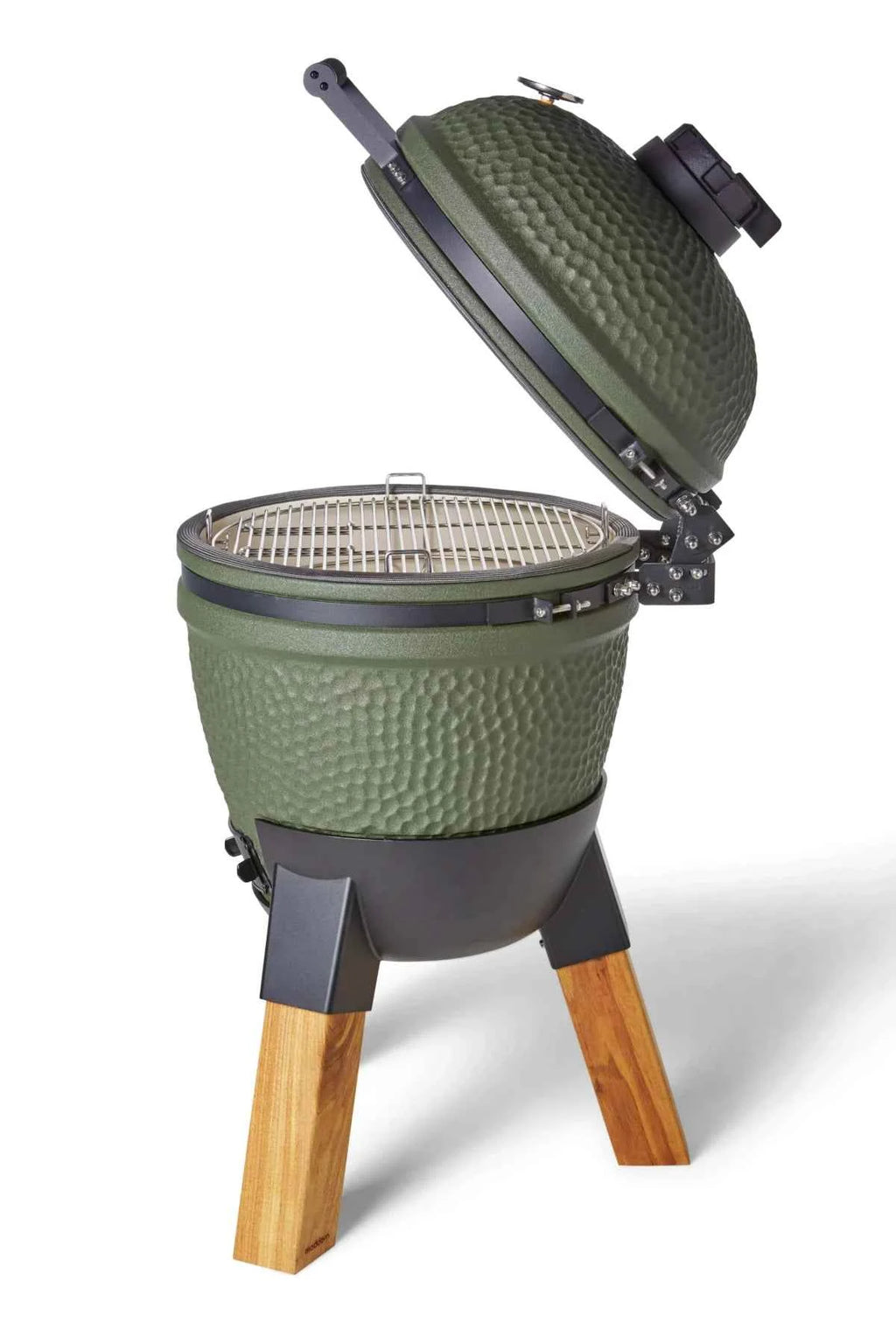 Moddern kamado Original green  real hard-wood legs