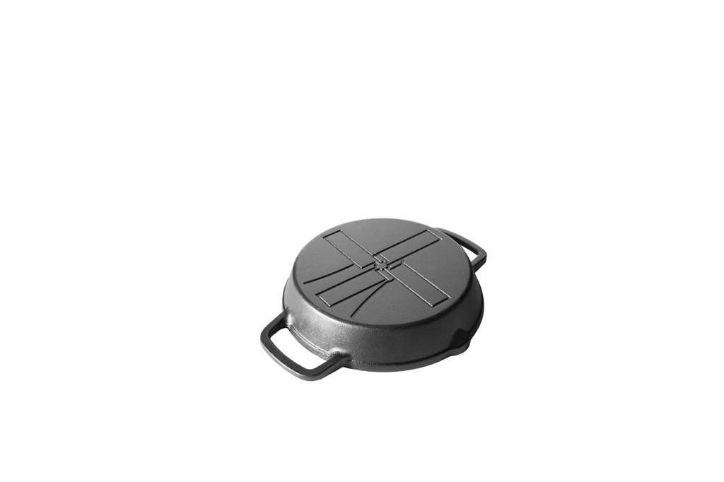 Iron Skillet Medium met 2 handvaten