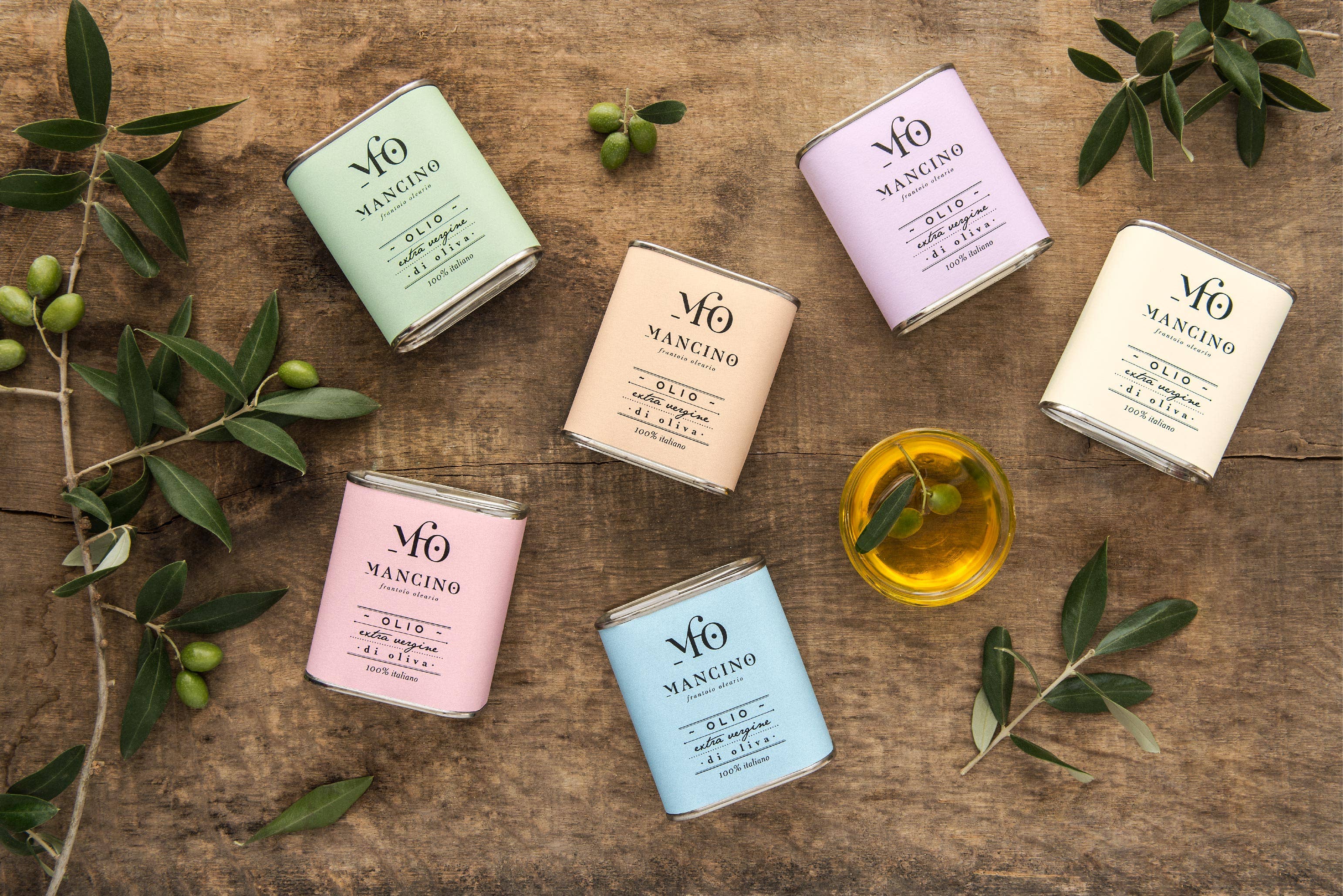 Extra vergine olijfolie, 100% Italy