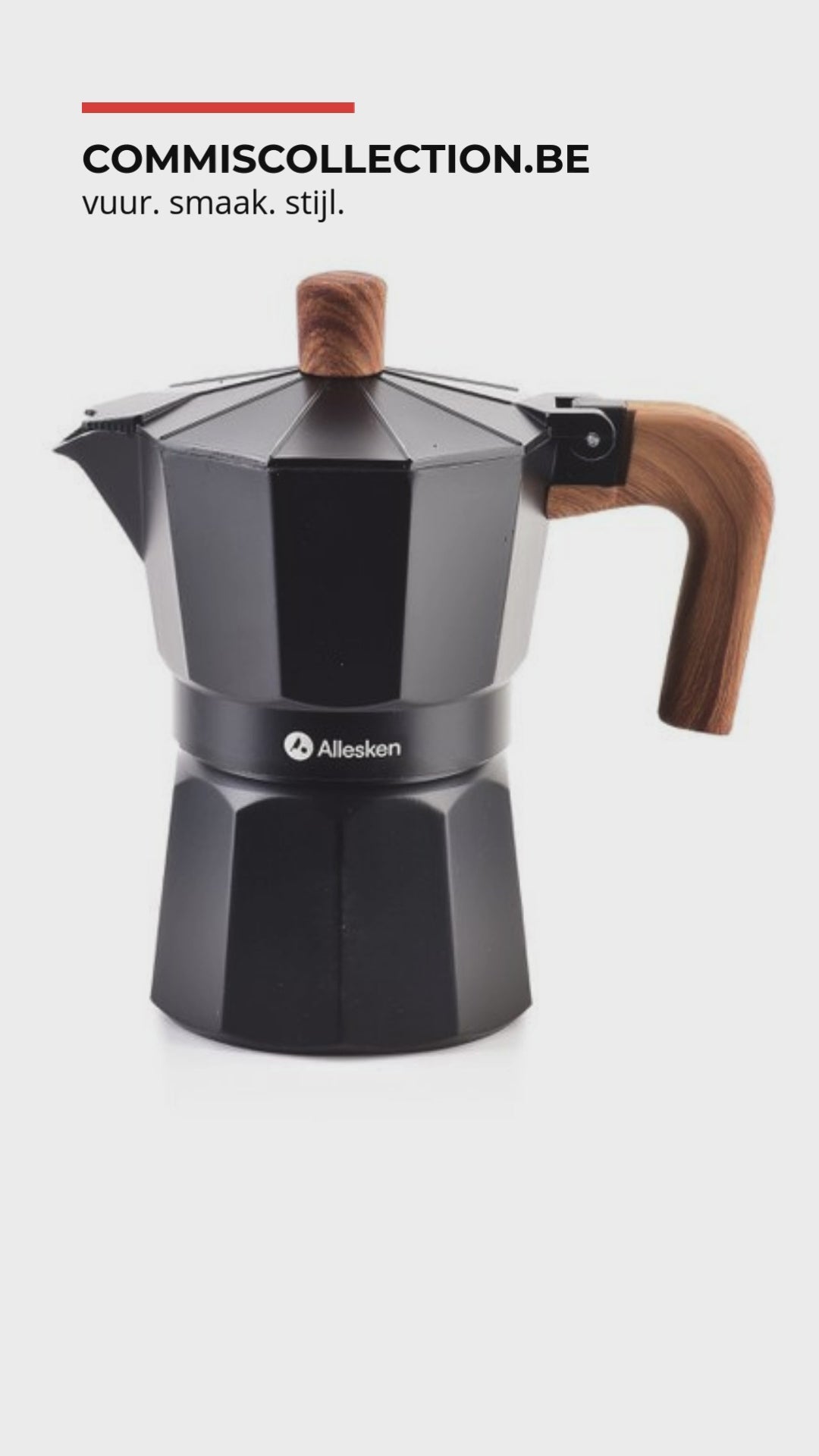 Allesken Carina koffiezetapparaat